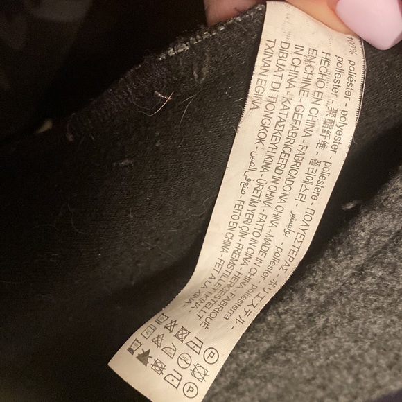 Zara. Dark grey fall jacket with pockets no buttons or zippper - Picture 4 of 4